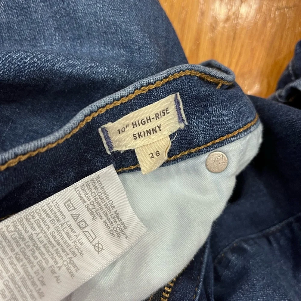 Madewell 10" High-Rise Skinny Jeans - Picture 7 of 13